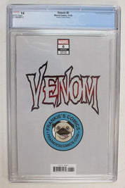 Venom #6 Frankie's Comics Exclusive Variant Skan CGC 9.8 NM/M