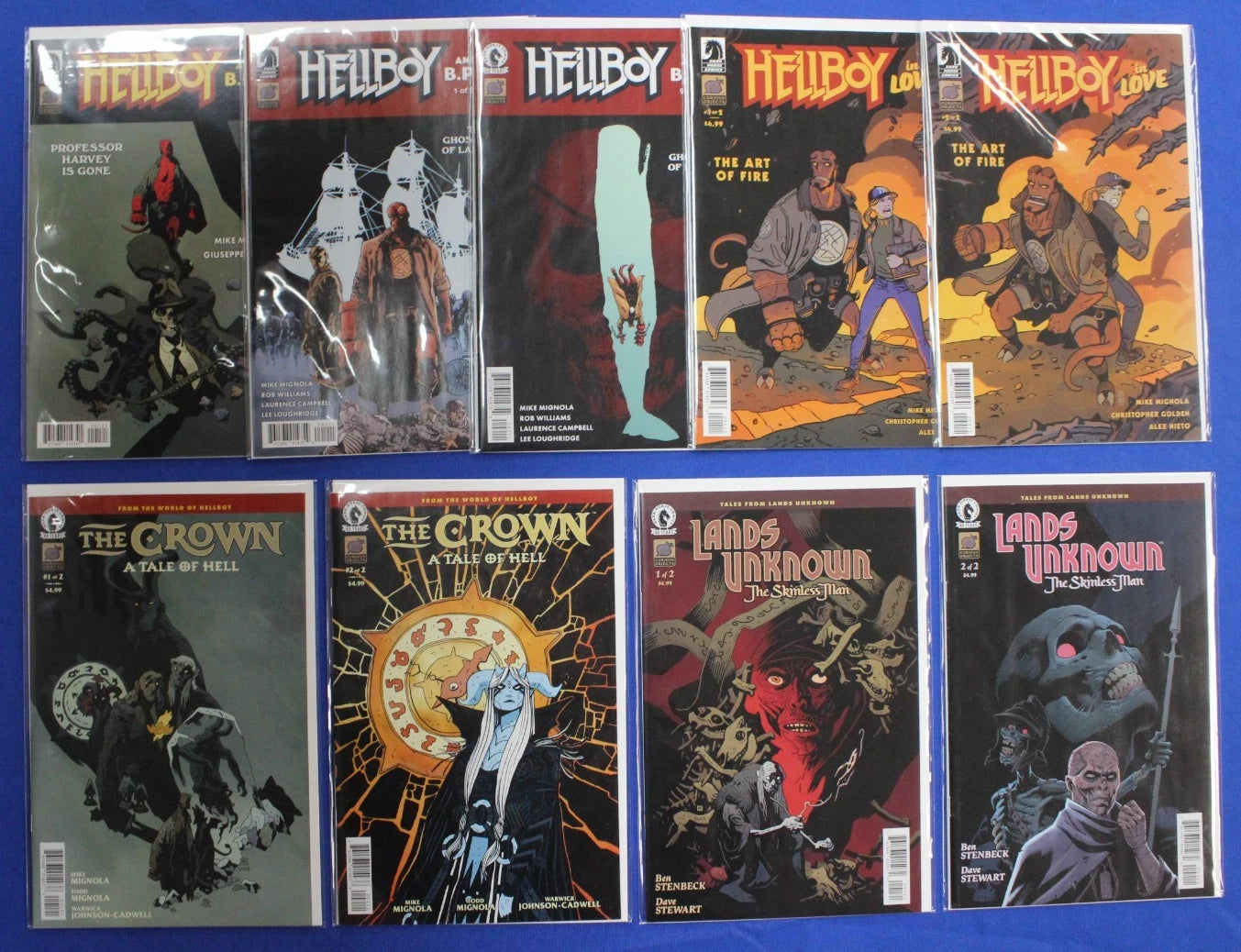Hellboy Universe Sets & One-Shot Lot of 9 VF-VF/NM