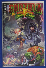 Godzilla vs Mighty Morphin Power Rangers #1-5 Complete Set NM
