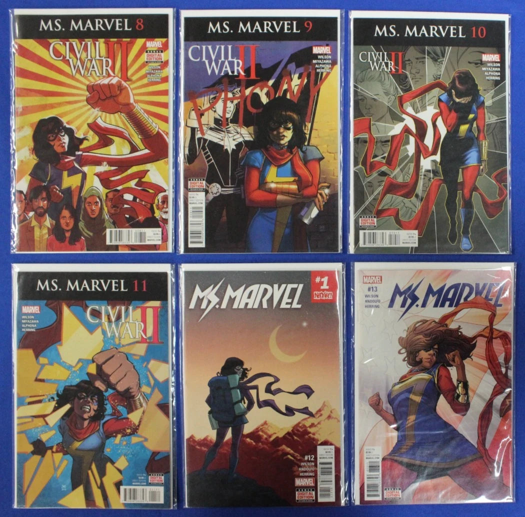 Ms. Marvel #1-38 Complete Set VF-VF/NM