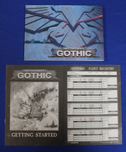 Games Workshop Warhammer 40k Battlefleet Gothic Core Rulebook + Extras