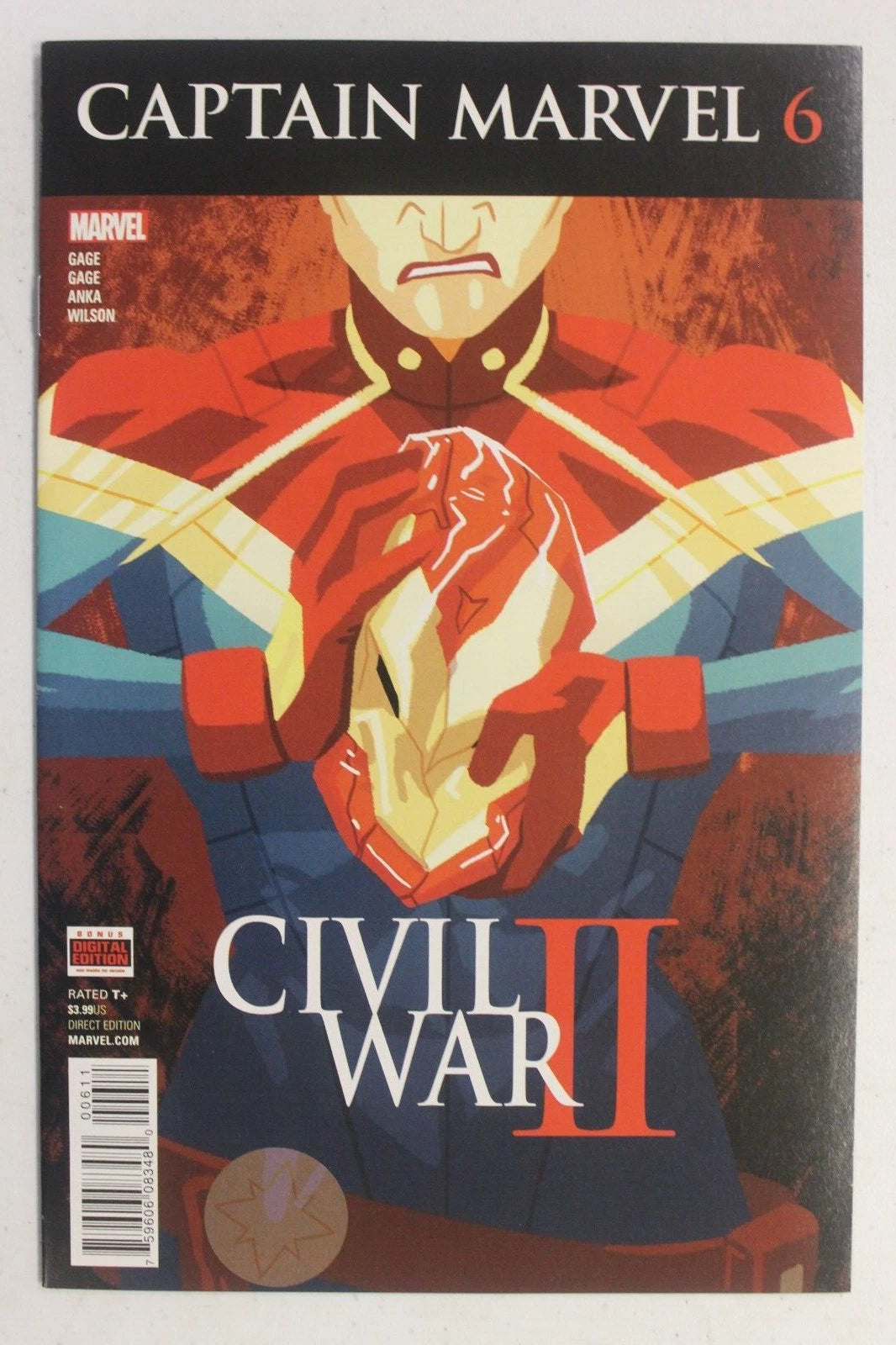 Captain Marvel #1-10 (2016) + 125-129 (2017) Full Run Set VF-VF/NM