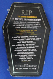 Elvira's Movie Macabre The Coffin Collection 2014 13 Disc - DVD Set Sealed