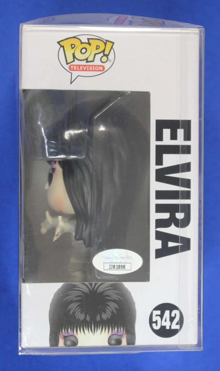 Funko POP Television #542 Elvira Signed by Cassandra Peterson