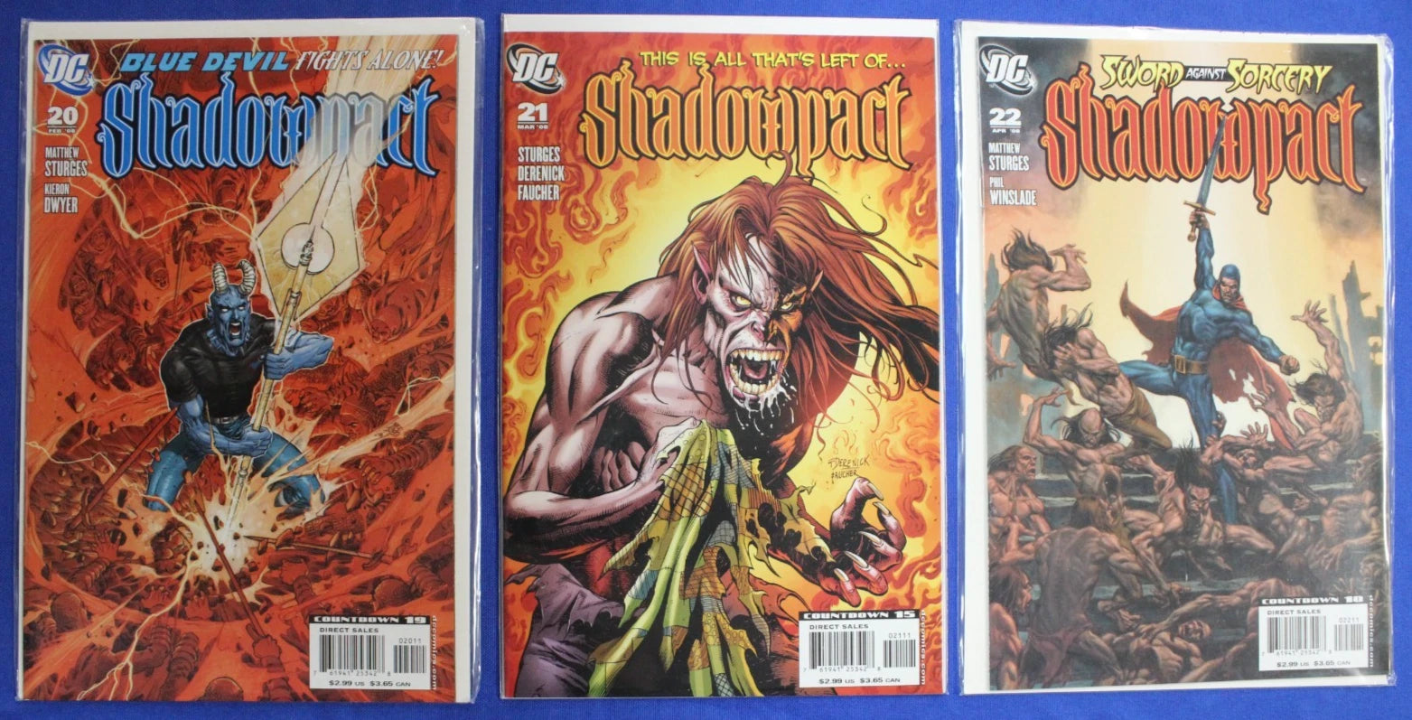 Shadowpact #1-25 Complete Set VF/NM