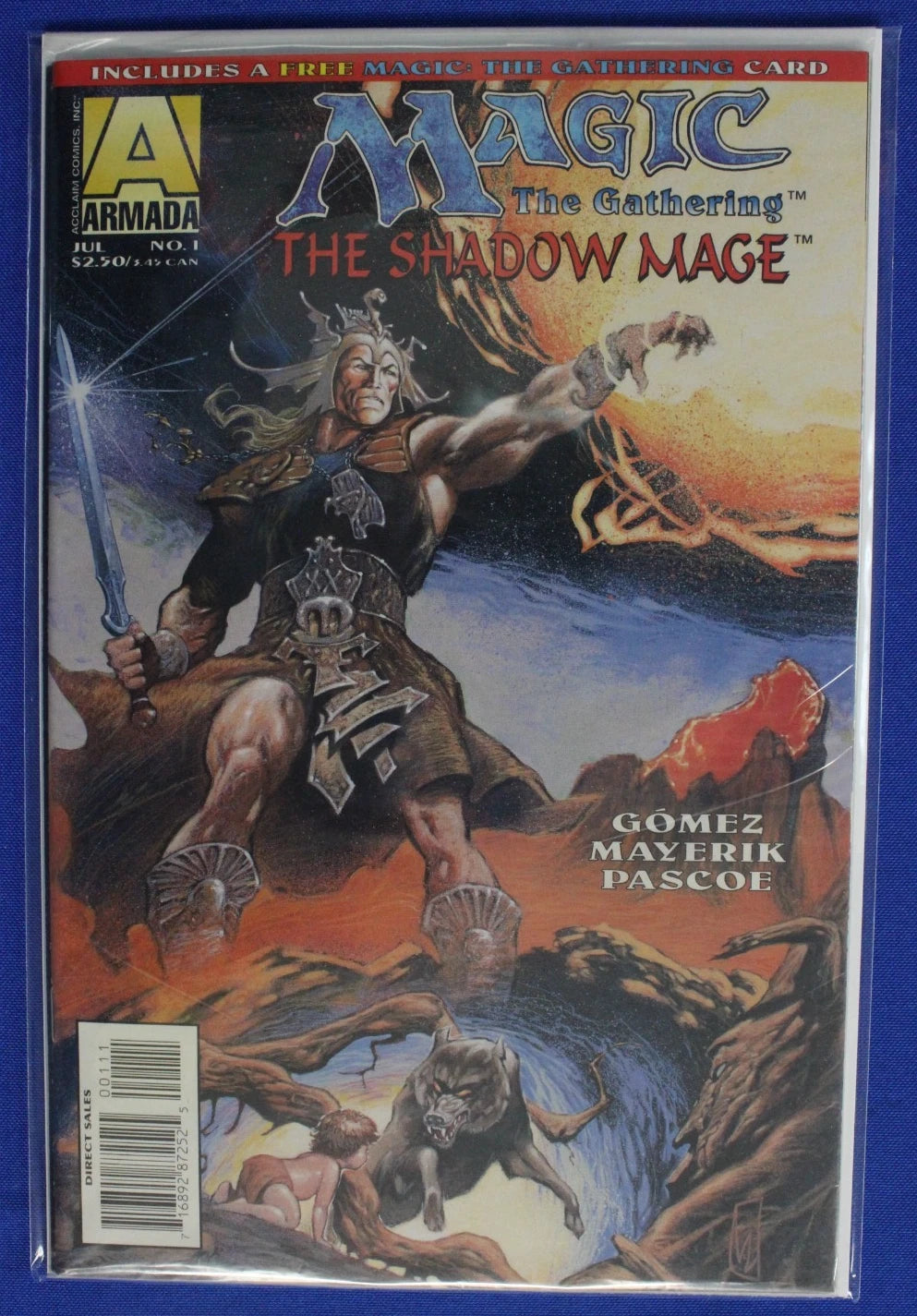 Magic the Gathering Shadow Mage #1-4 Complete Set VF-VF/NM