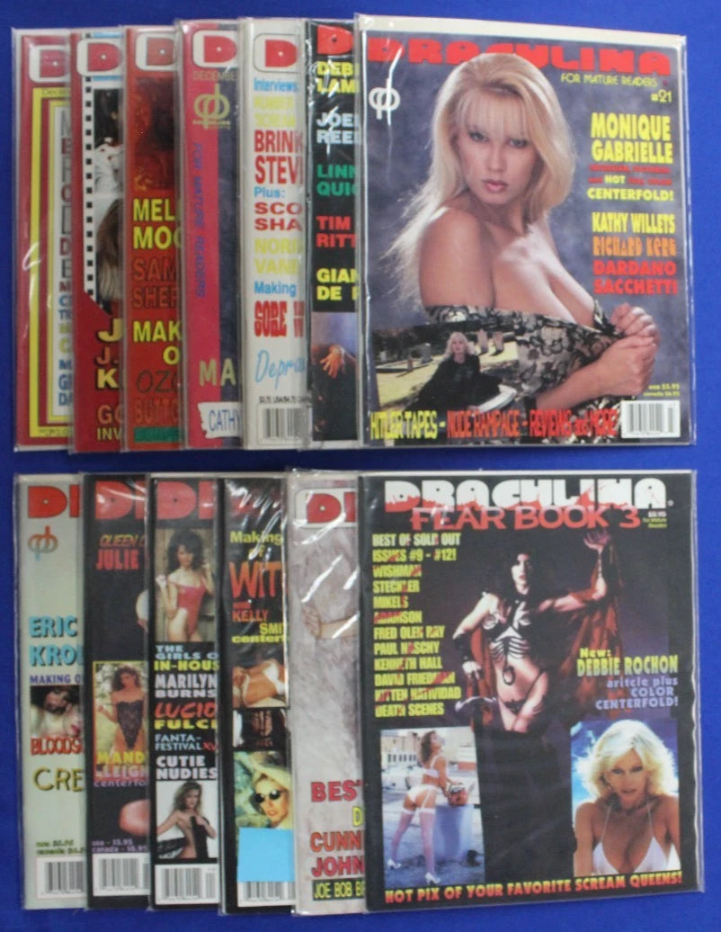 Draculina Magazine Lot of 13 FN-VF