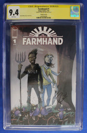 Farmhand #1 Variant CGC 9.4 *SIGNED*