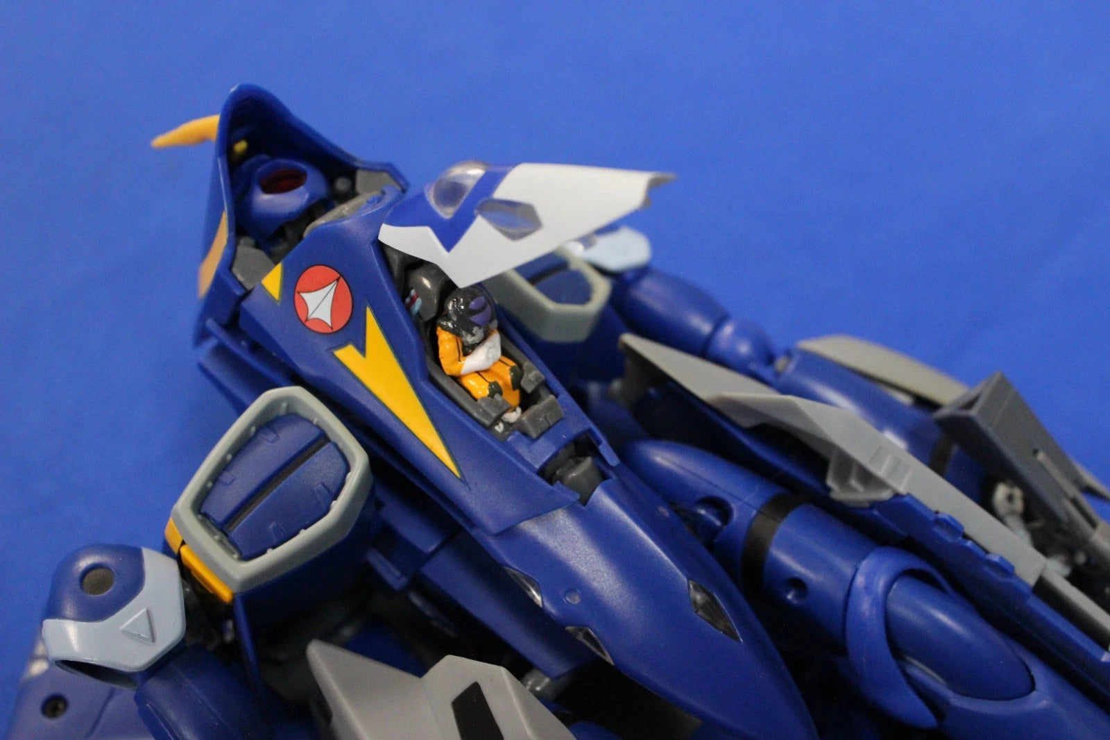 Yamato 2008 Robotech Macross Transformable YF-21 1:60 Figure Loose and Incomplete