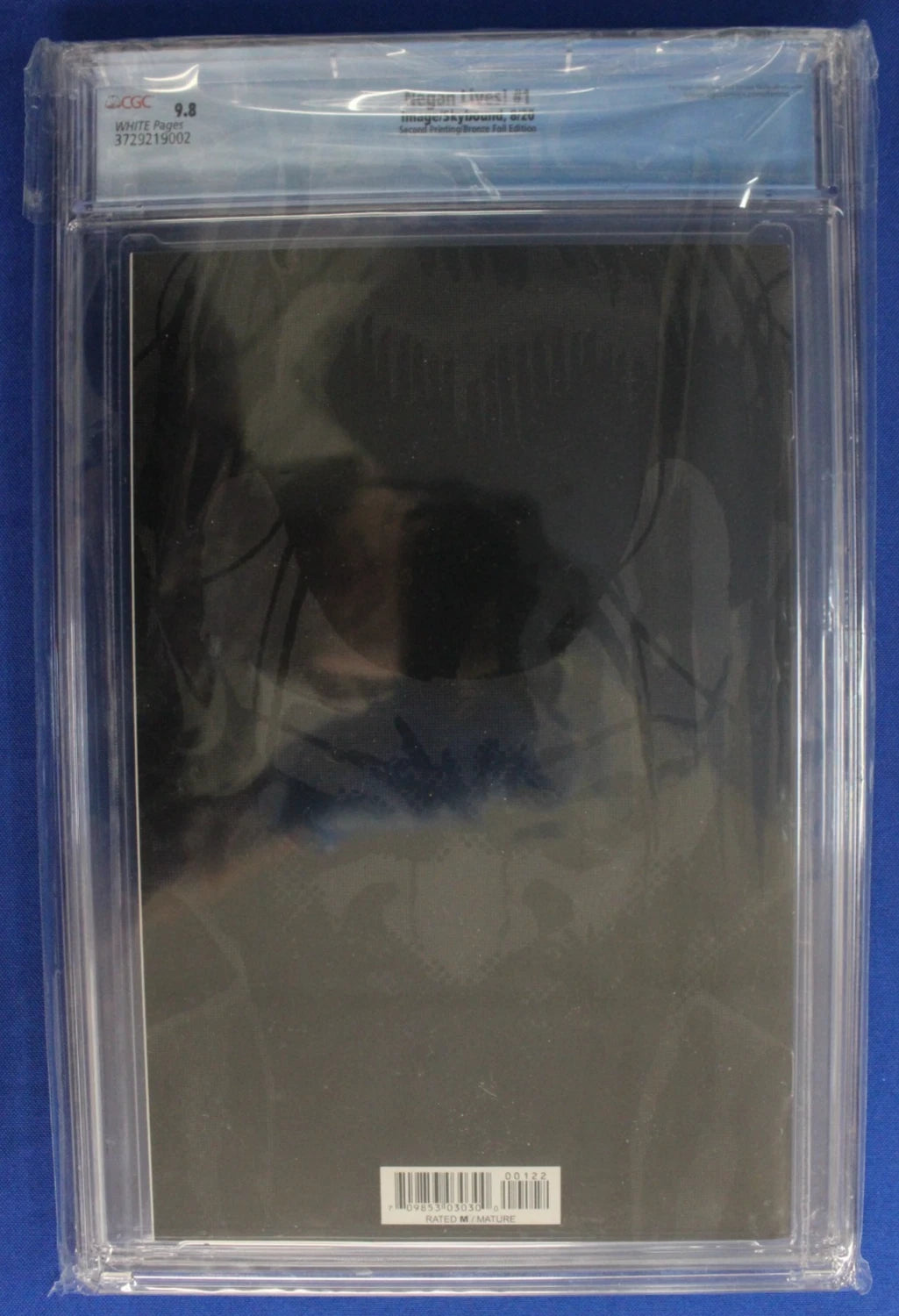 Negan Lives! #1 2nd Print Bronze Foil Variant CGC 9.8 NM/M