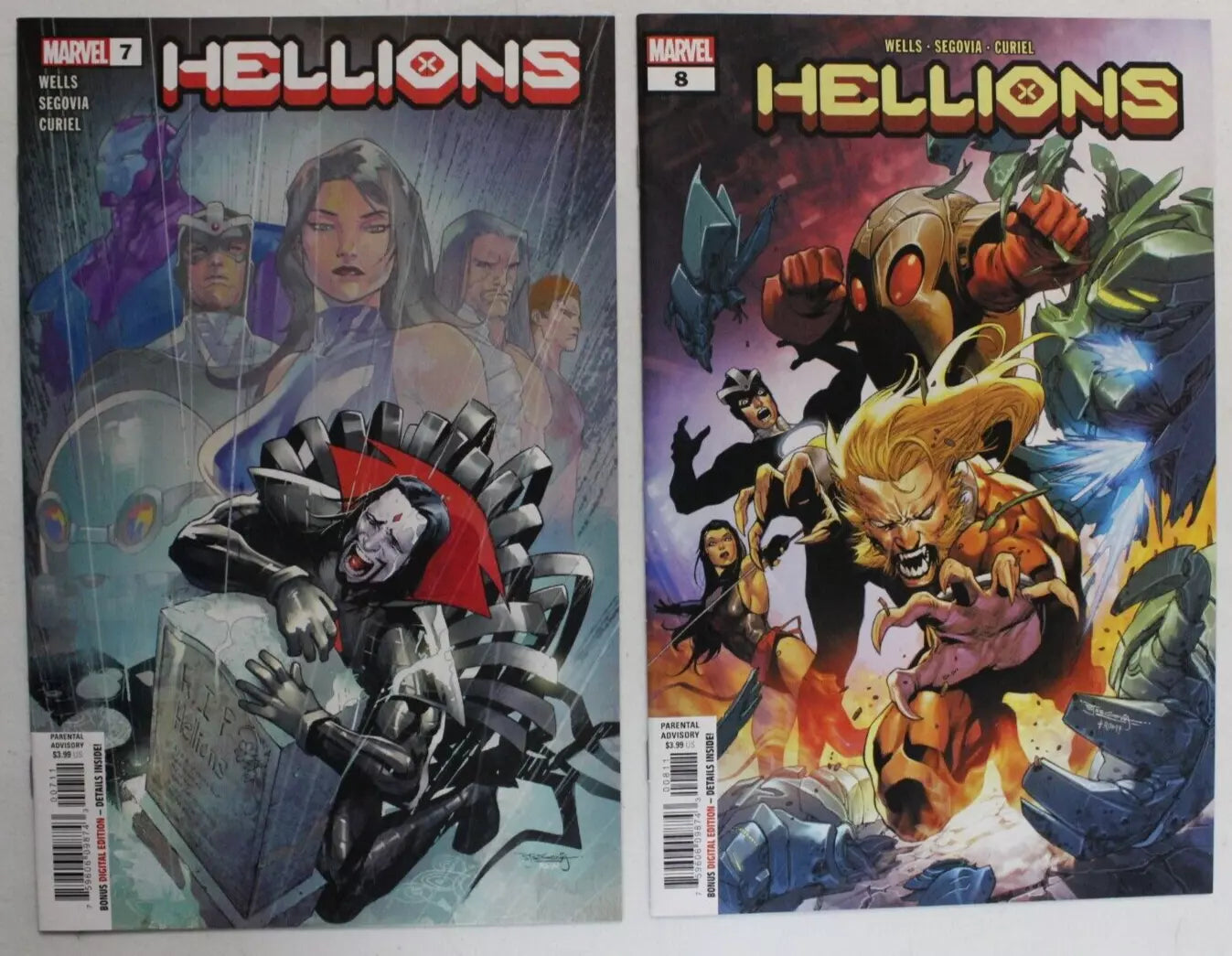 Hellions #1-18 Complete Set
