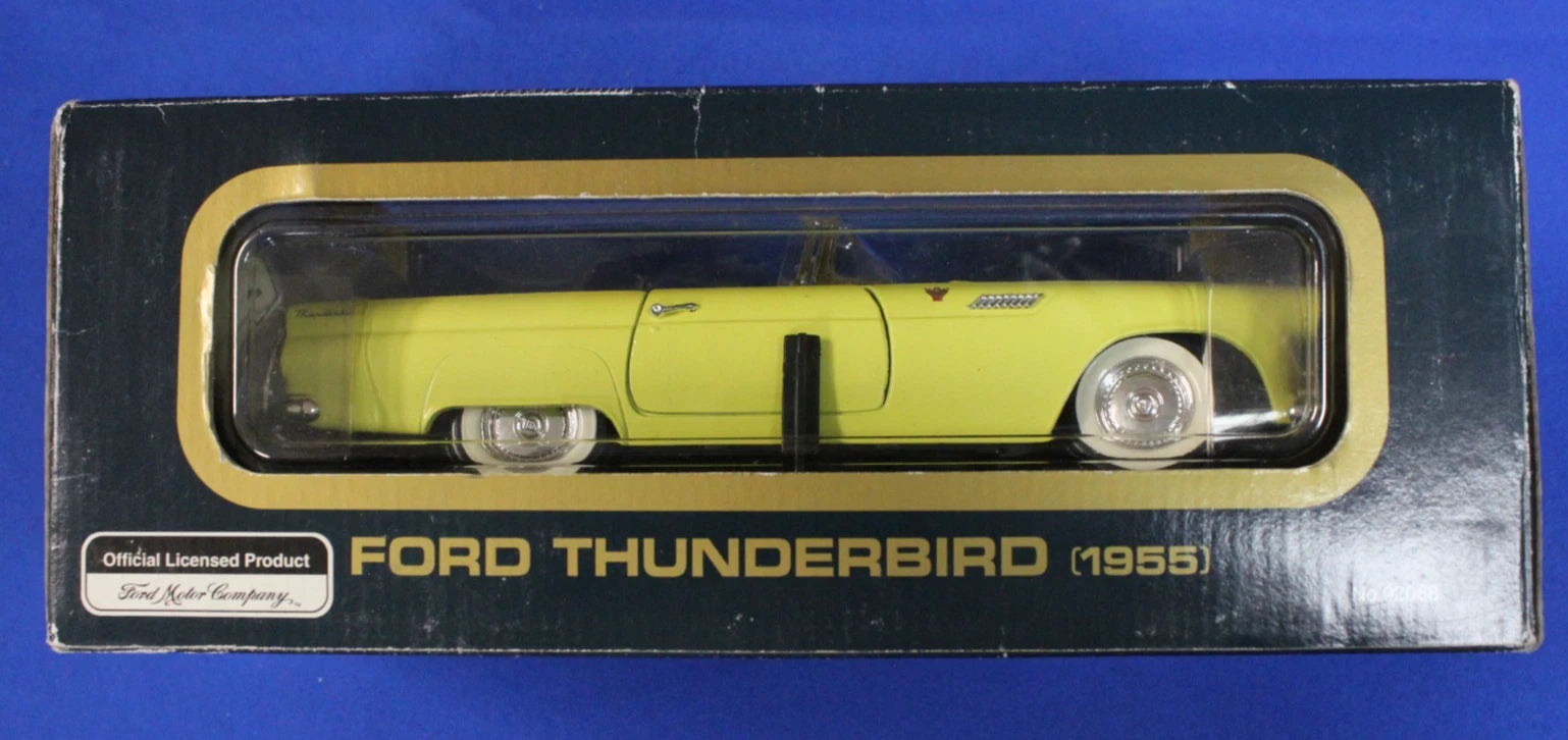Road Tough 1967 Volkswagen Beetle & 1955 Ford Thunderbird 1:18 Vehicle Lot of 3