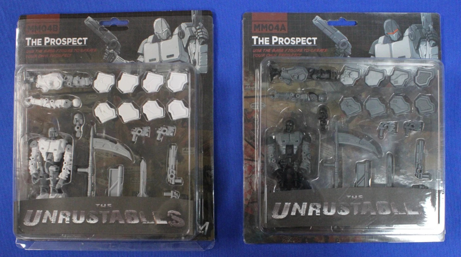 Mayhem Mekanics 2018 Unrustable Bastards Kickstarter Transformable Figure Lot