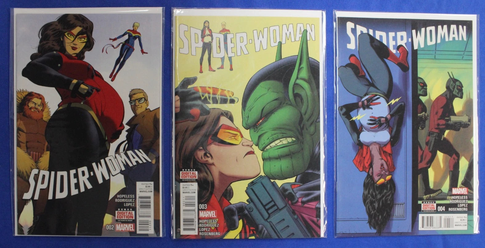 Spider-Woman #1-17 Complete Set VF-VF/NM