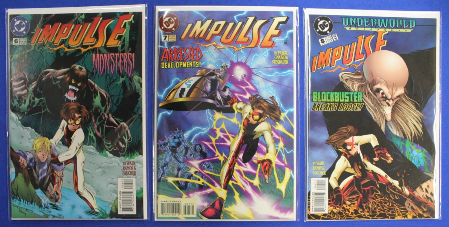 Impulse #2-34 + Annuals  Lot of 35 (Missing #3) FN-VF