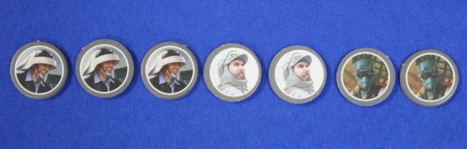 Star Wars Imperial Assault Waves 1-7 Base Command + Skirmish Cards + Tokens