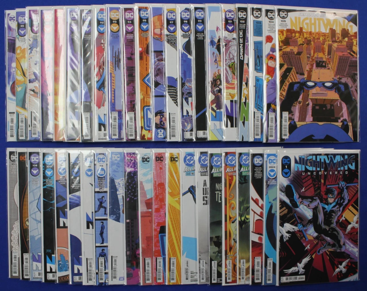 Nightwing #84-87, 89-123 Run + Annuals & Special Lot of 42 VF/NM