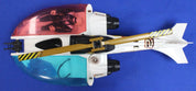 Hasbro 1988 Vintage Cops N Crooks Air Raid Helicopter with Bullseye Action Figure