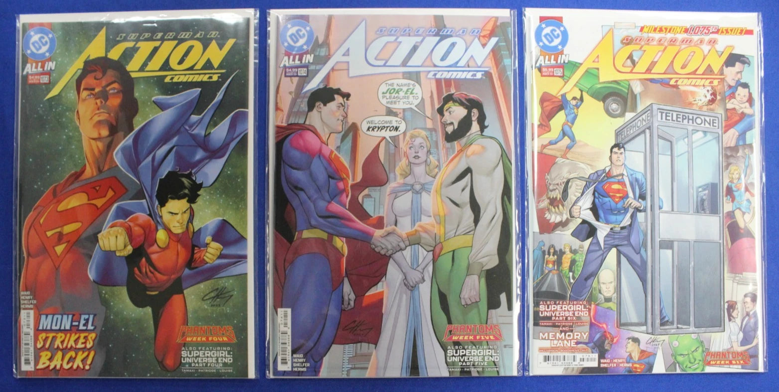 Action Comics #1070-1095 Run w/ Variants Lot of 28 VF/NM