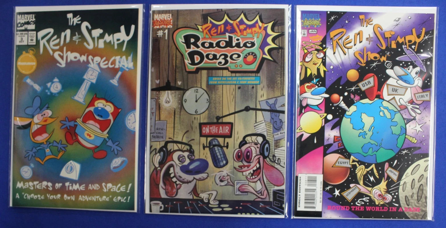 The Ren & Stimpy Show #32-43 + Specials & One-Shots Lot of 16 VF/NM