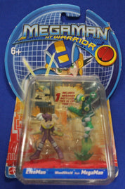 Megaman NT Warrior Miniature Figure Lot of 6