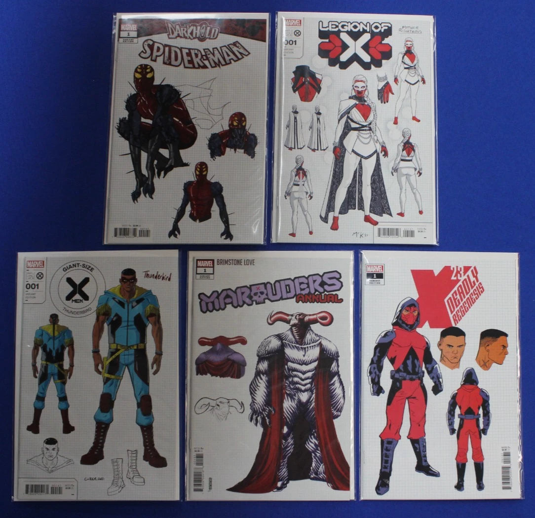 Marvel Design Variants Lot of 5 VF/NM