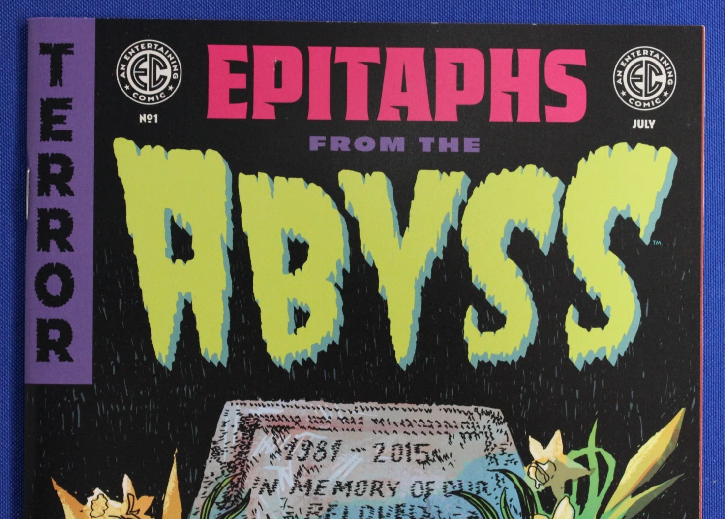 EC Epitaphs From the Abyss #1 Previews SDCC Dani Strips Variant VF/NM