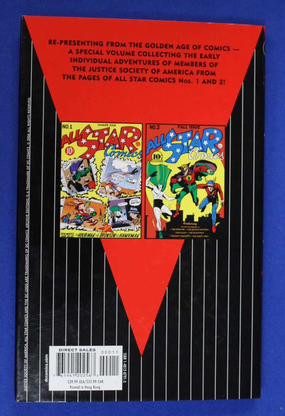 DC Archive Editions All Star Comics Vol 0 & 2 Lot of 2 Hardcover