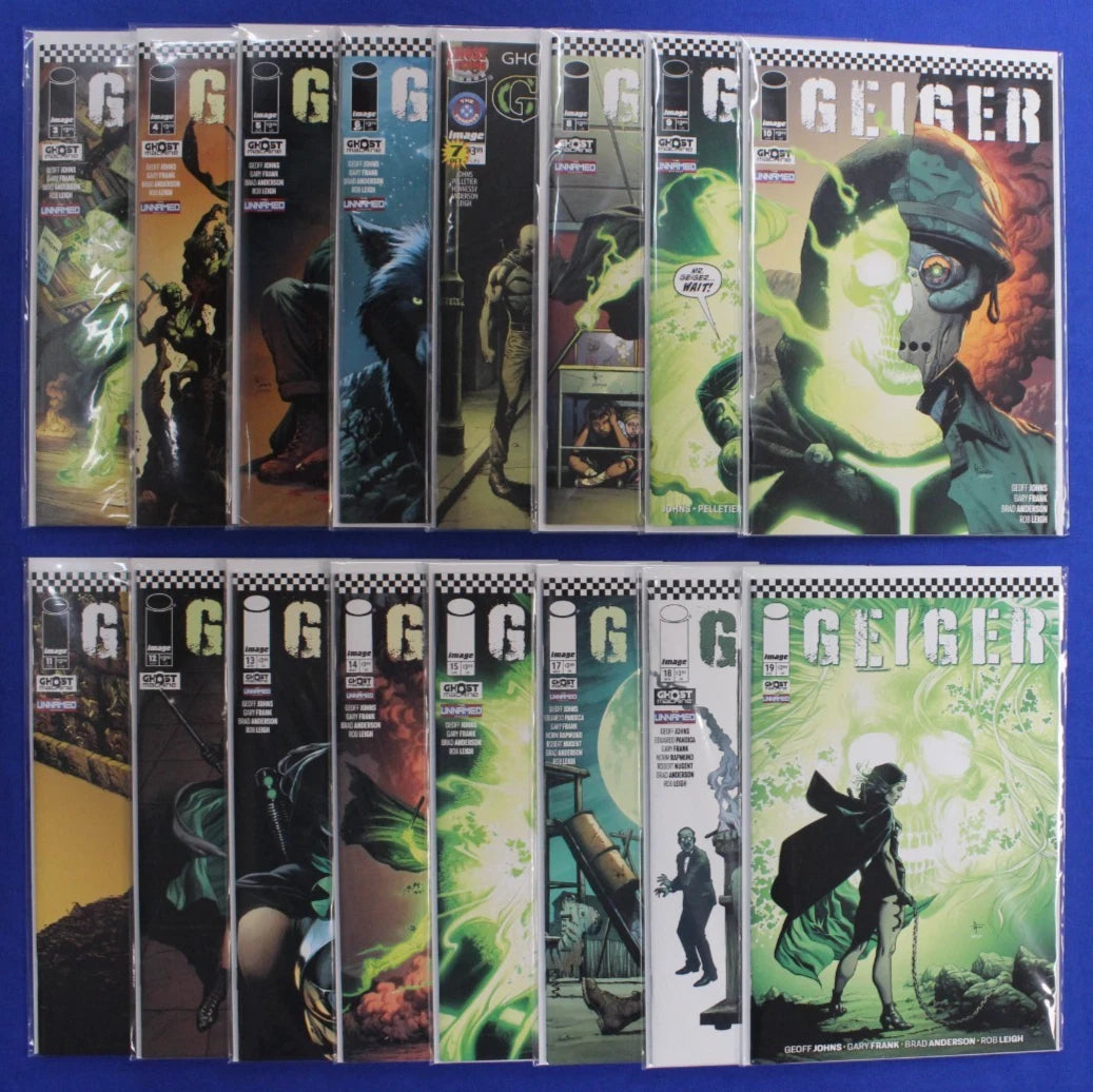 Geiger #3-19 (Missing #16) Lot of 16 VF/NM