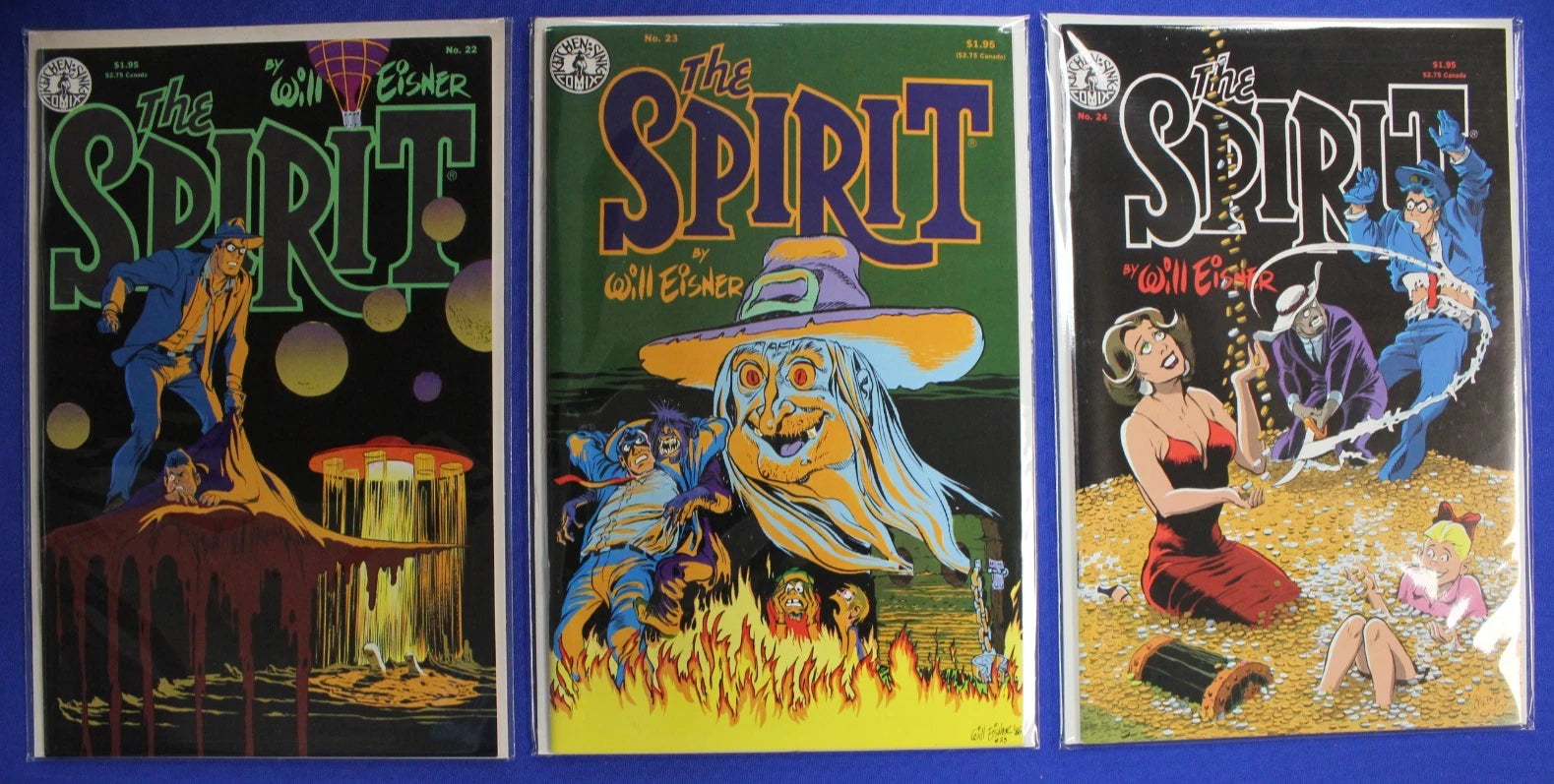 The Spirit #1-29 Lot of 27 (Missing 12 & 15) FN-VF