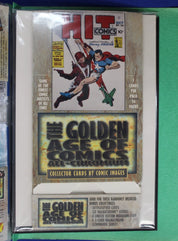 Comics Images 1995 The Golden Age of Comics Chromium Cards Set of 102 Cards