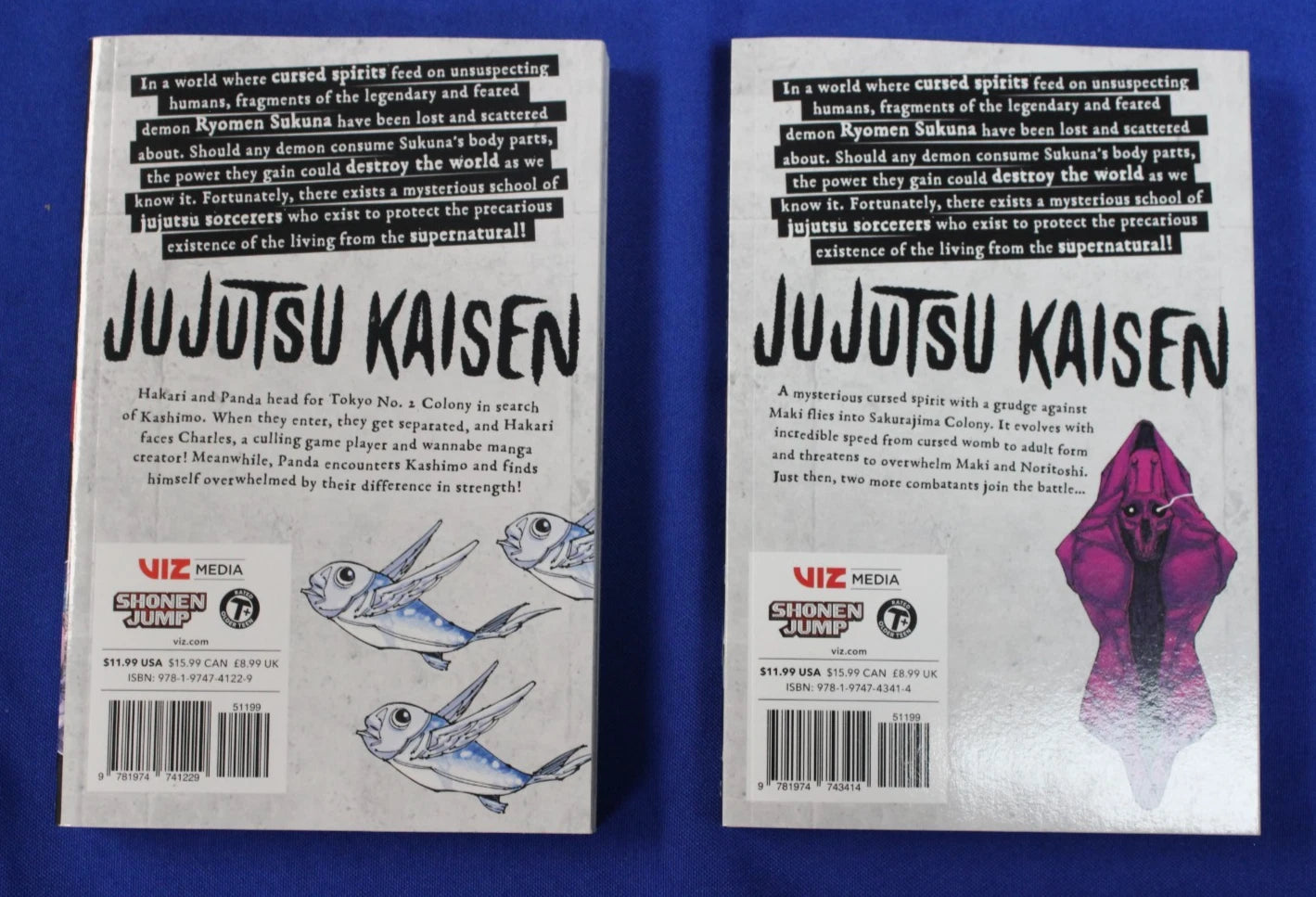 Jujutsu Kaisen Manga Volumes 1-22 Paperback