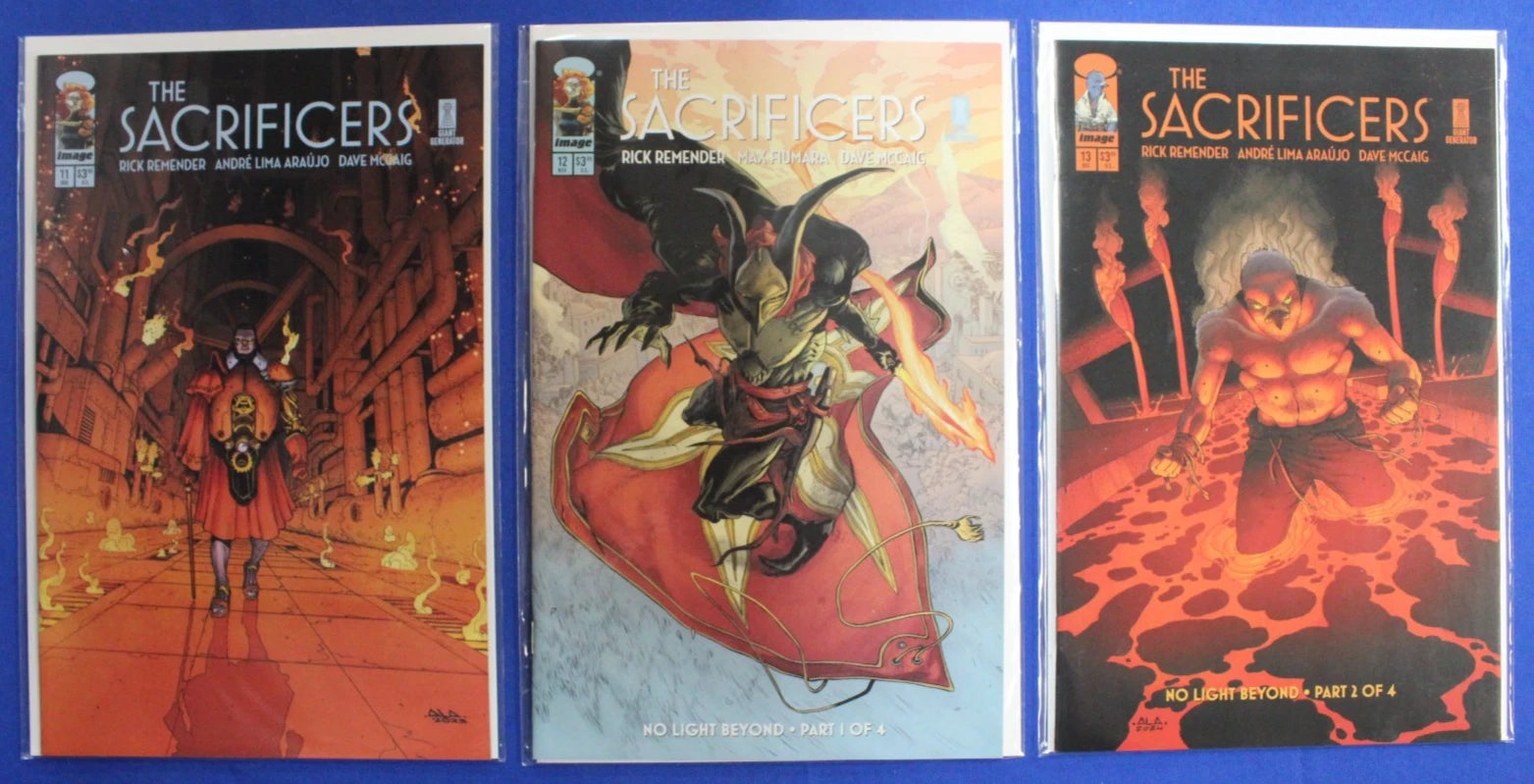 The Sacrificers #1-21 Complete Set w/ Variants VF/NM