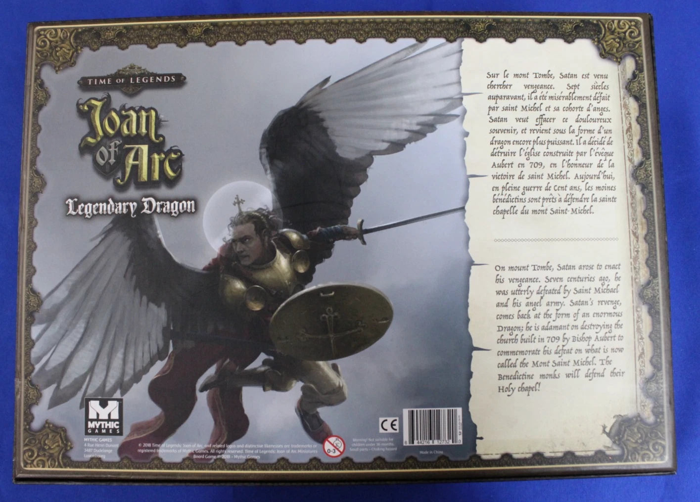 Time of Legends Joan of Arc Legendary Dragon + Battle of Cravant Game Expansions