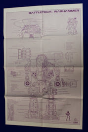 FASA Corporation Battletech Technical Blueprints Complete Set