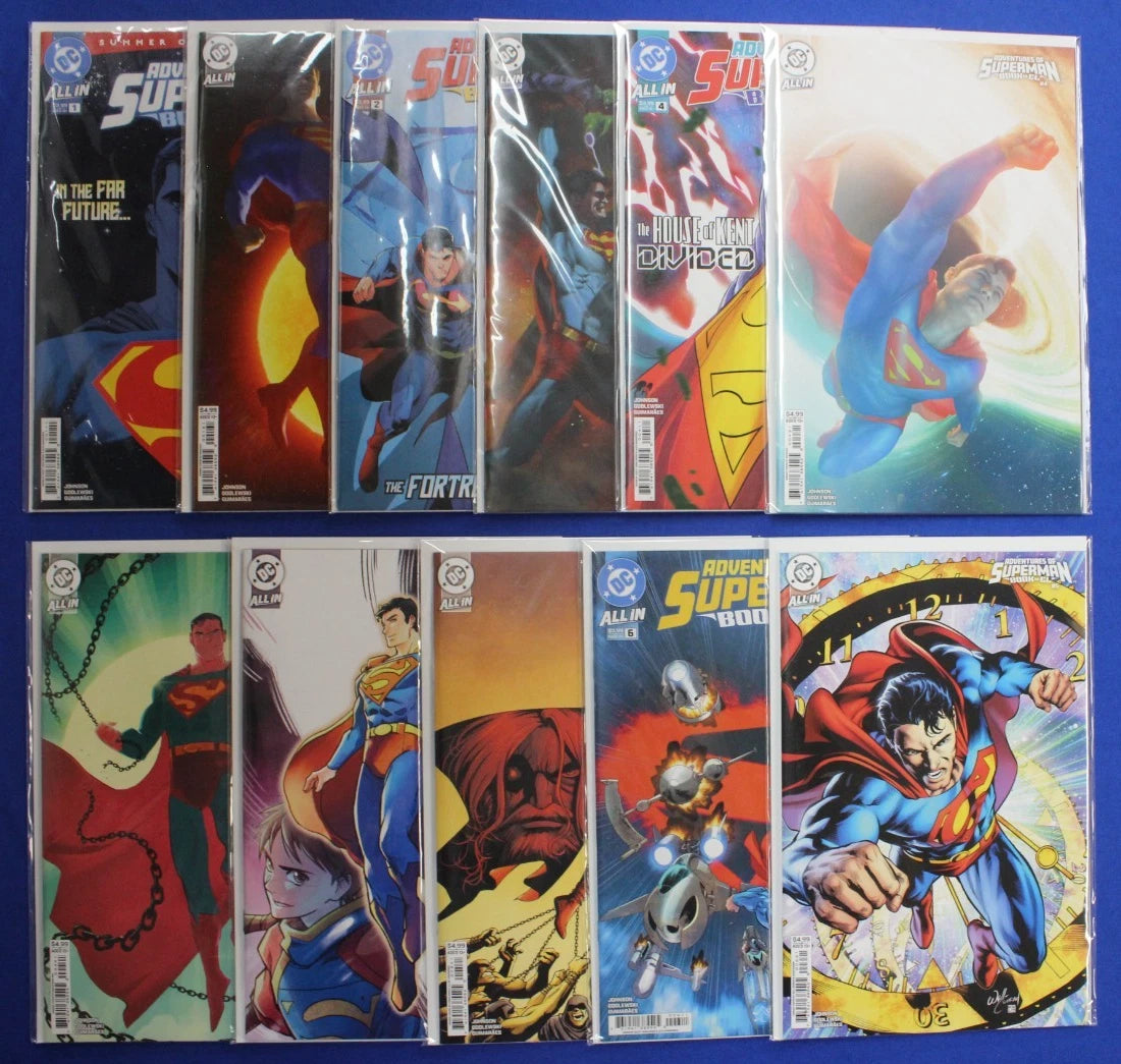 Adventures of Superman Book of El #1-6 + Variants Lot of 11 VF/NM