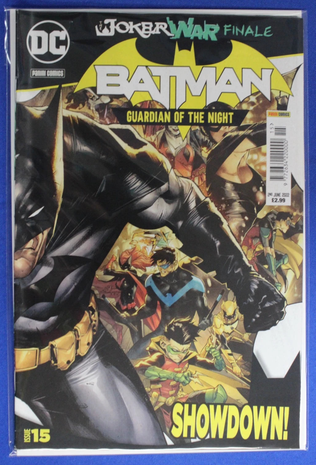 Batman Guardian of the Night #1-21 Near Complete Set VF-VF/NM