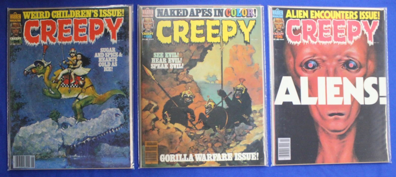 Creepy Magazine #76-113 Lot of 38 FN-VF