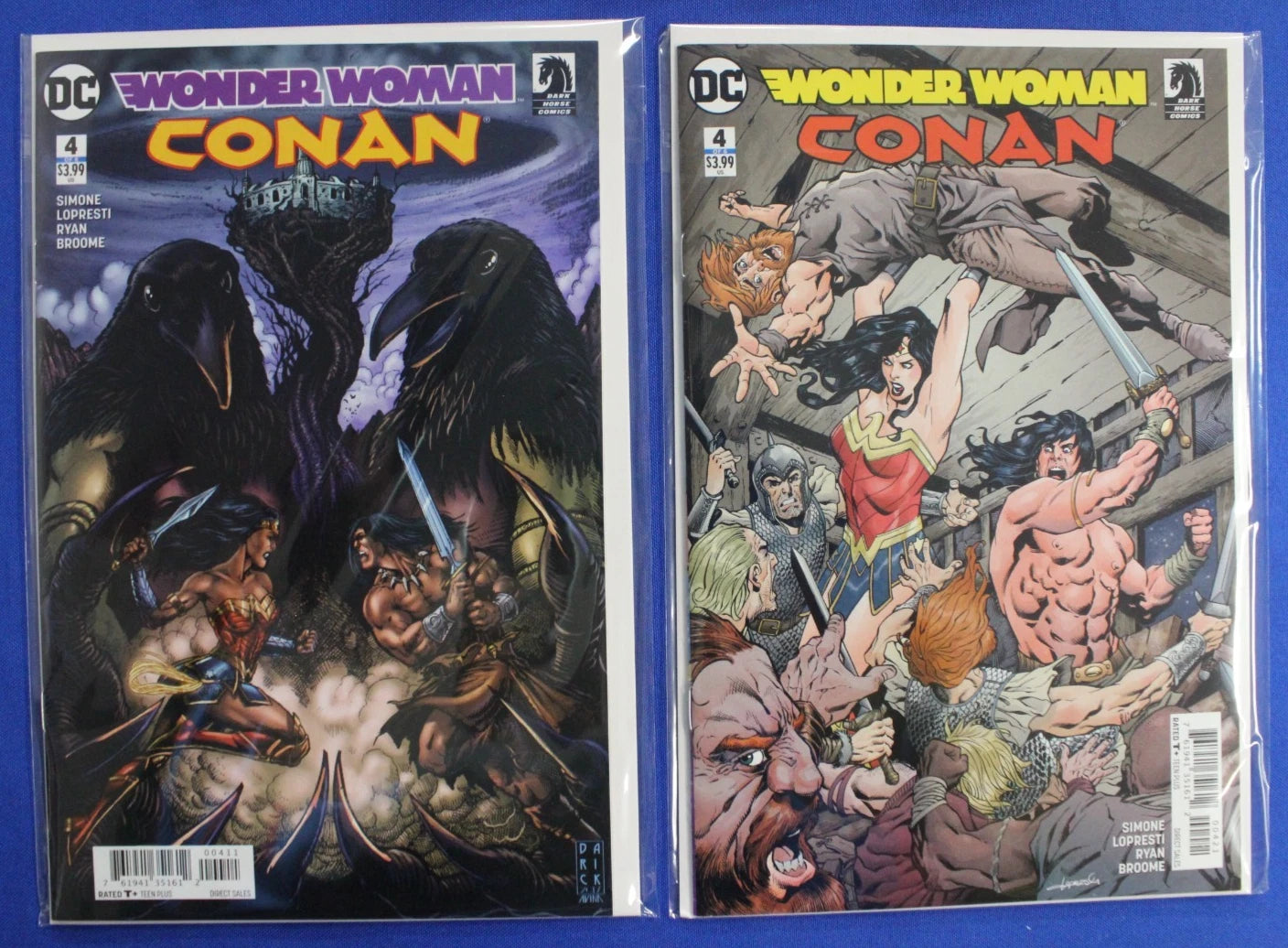 Wonder Woman Conan #1-6 Complete Set + Variants Lot of 11 VF/NM