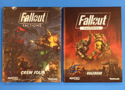 Fallout Factions Crew Folio & Rulebook Modiphius Entertainment Bethesda 2025 [Pre-Owned]