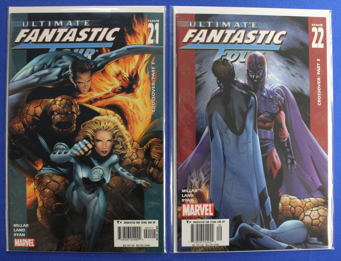 Ultimate Fantastic Four #21-22 Lot of 2 VF-
