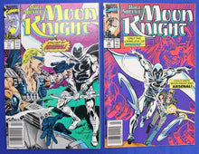 Load image into Gallery viewer, Marc Spector Moon Knight #1-60 Near Complete Set (NO 56-57) VF-VF/NM
