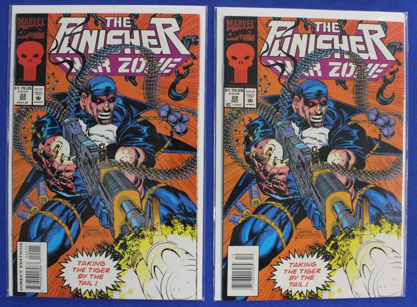 Punisher War Zone #1-41 Near Complete Set NO #32 39-40 FN-VF