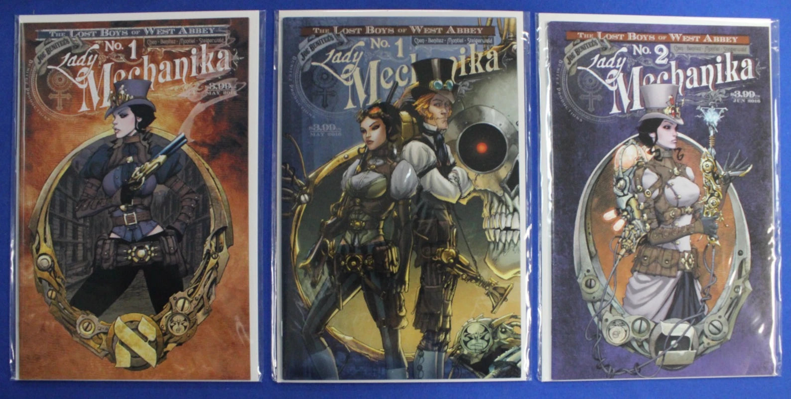Lady Mechanika 4 Complete Sets + 2 Near Complete & Extras VF/NM