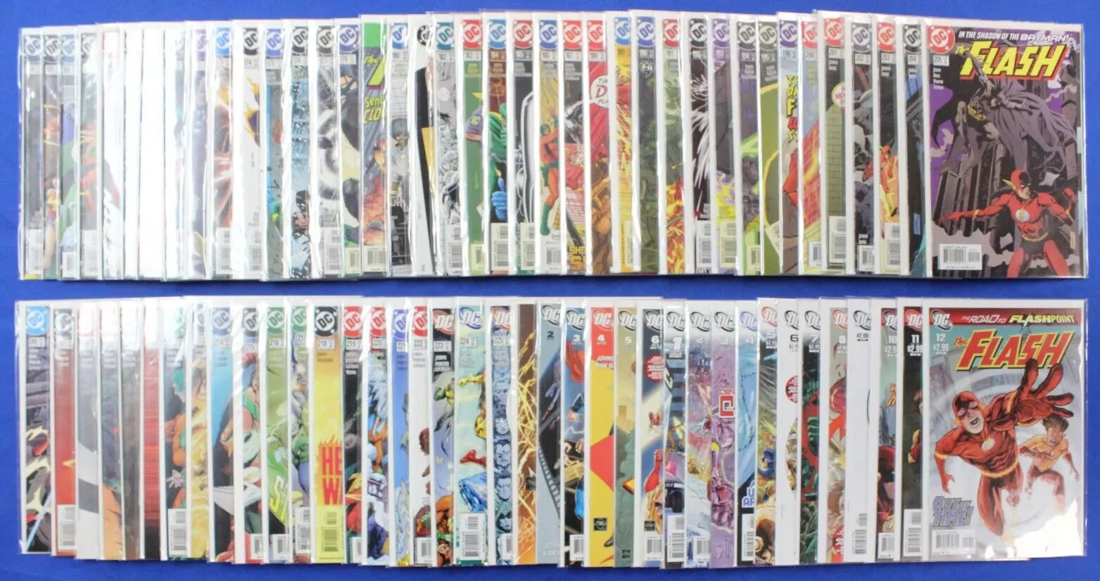 Flash #164-225 Rebirth 1-6 & Flash 1-12 Near Complete Geoff Johns Run Lot of 77