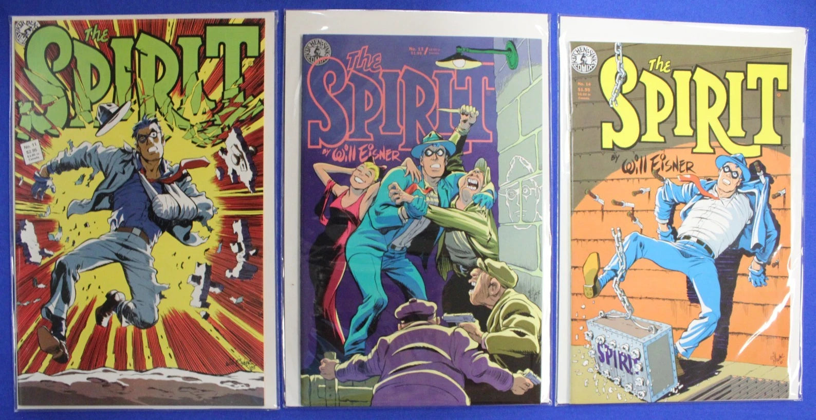 The Spirit #1-29 Lot of 27 (Missing 12 & 15) FN-VF