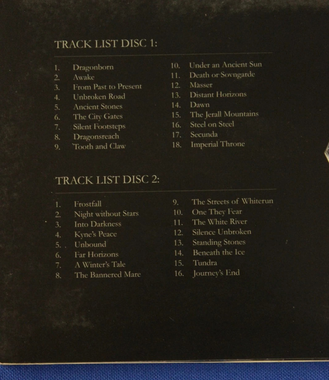 The Elder Scrolls V Skyrim Soundtrack CD Set Signed by Jeremy Soule