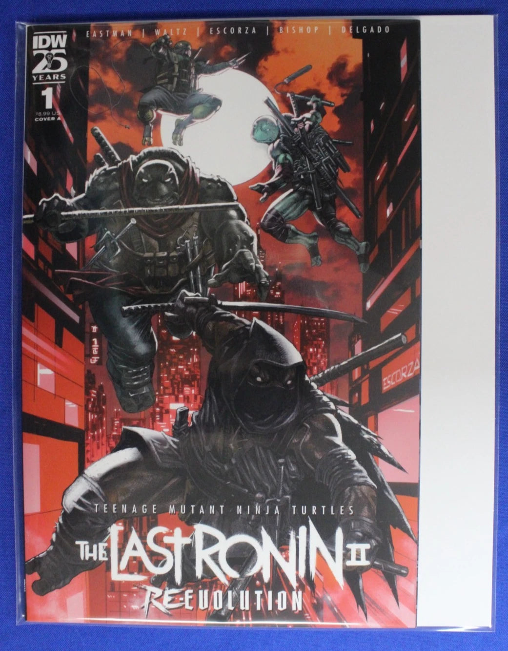 TMNT The Last Ronin #1-5 + Design Archive + Re-Evolution #1-5 Complete Set VF/NM