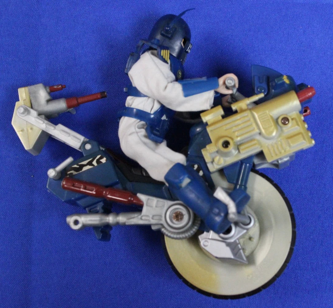 Spiral Zone Dirk Courage Figure + Zone Rider Vehicle