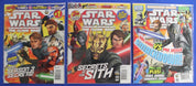 Star Wars Clone Wars Magazine #1, 2 & 16 Lot of 3 VF-VF/NM